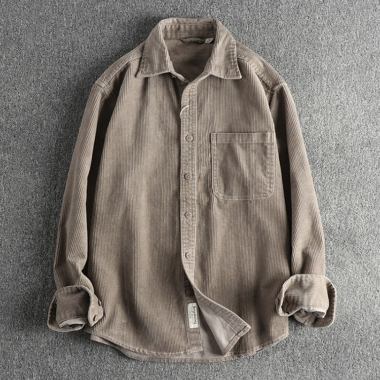 Velvet Washed Overshirt