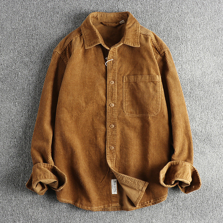 Velvet Washed Overshirt