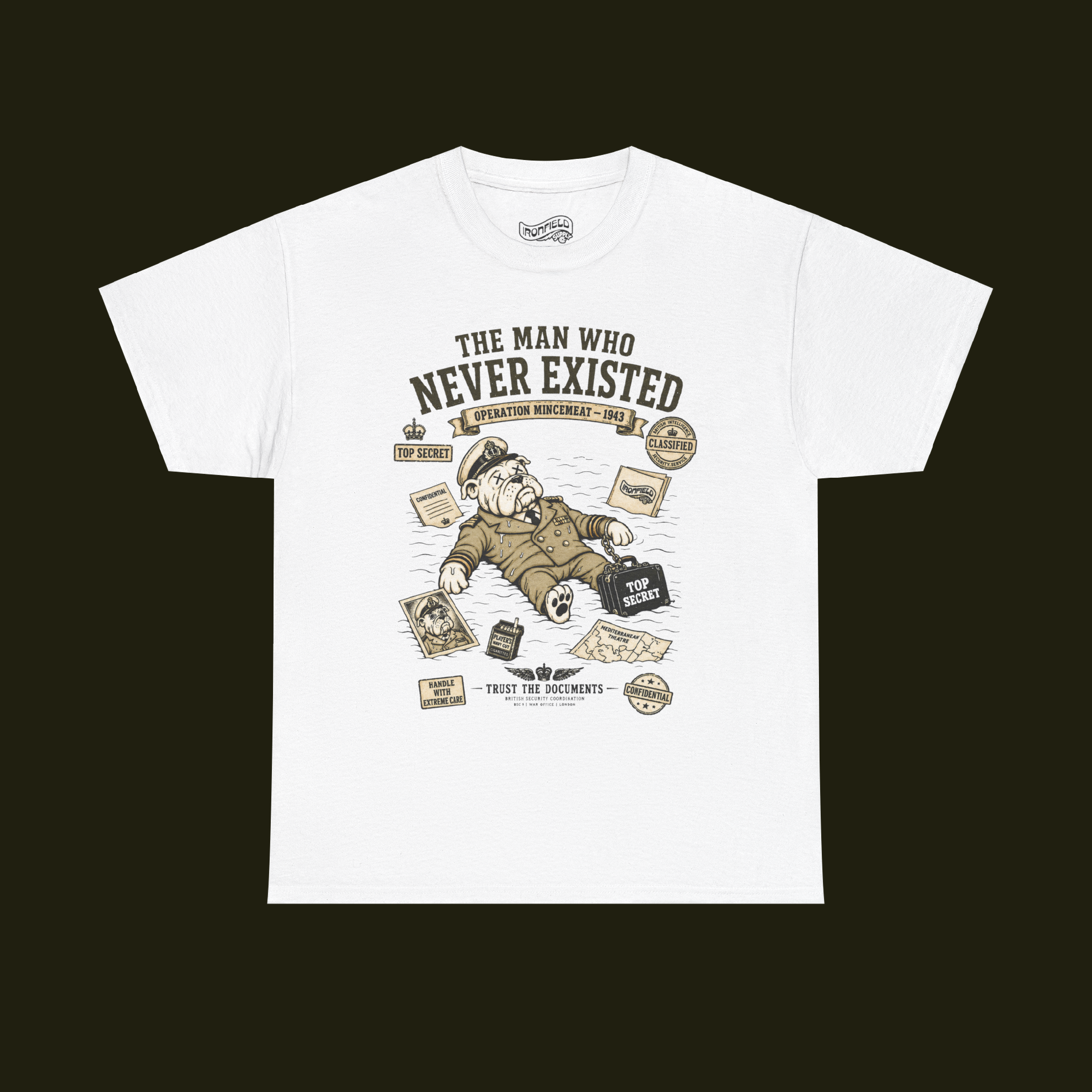 The Man Who Never Existed Tee
