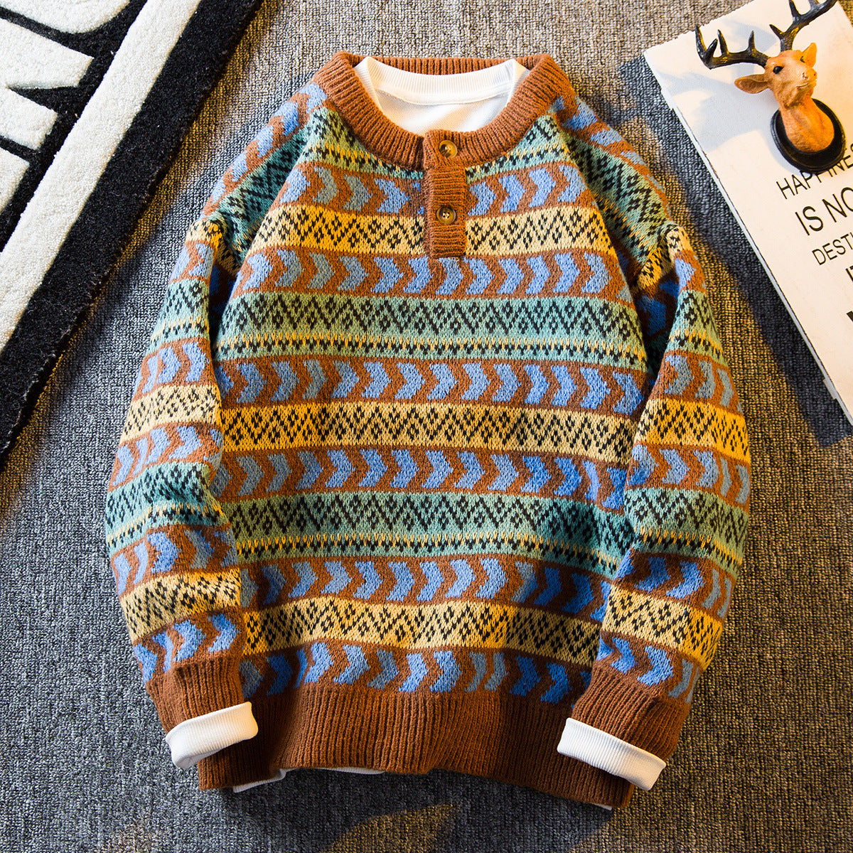 Retro Ethnic Style Sweater