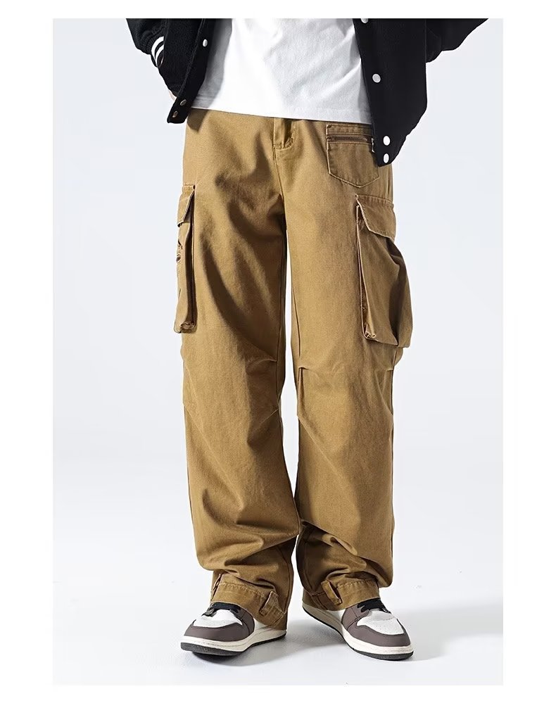 Straight-leg Cargo Pants
