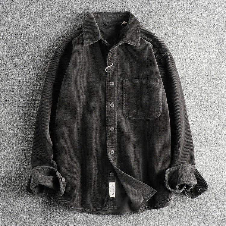 Velvet Washed Overshirt