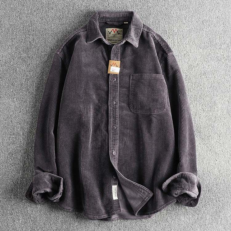 Velvet Washed Overshirt