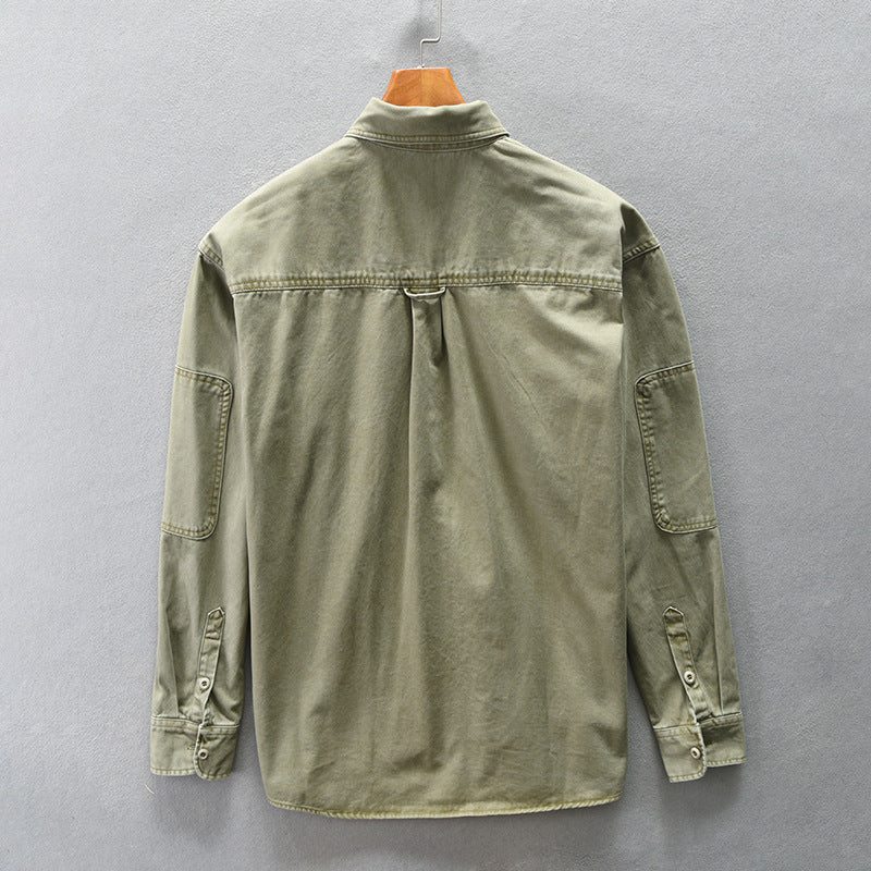 Japanese Retro Workwear Overshirt