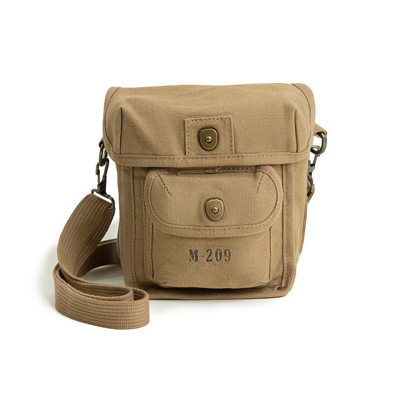 M-209 cipher machine bag WWII US Army canvas military shoulder bag