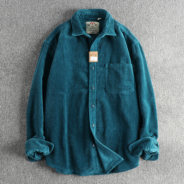 Velvet Washed Overshirt