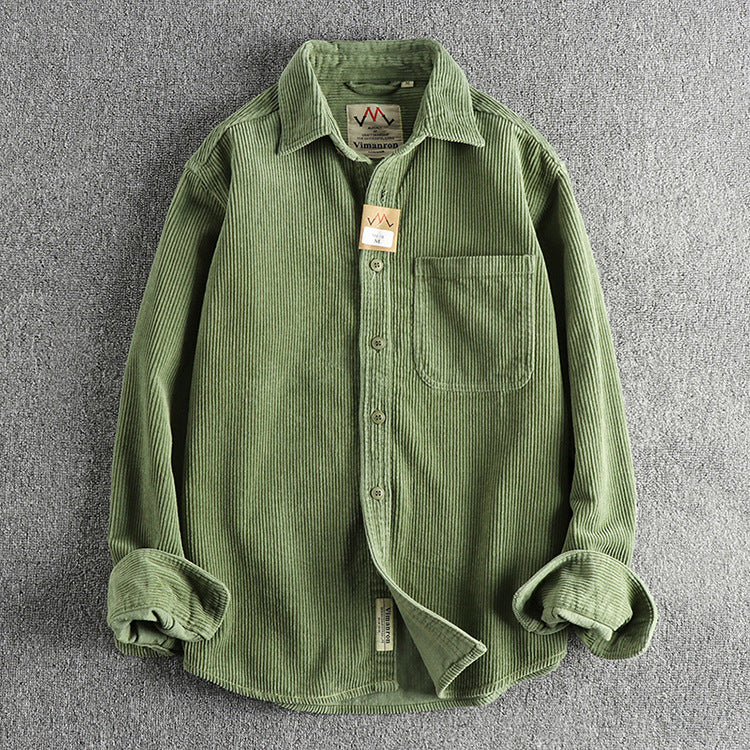 Velvet Washed Overshirt