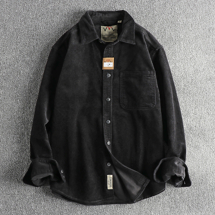 Velvet Washed Overshirt