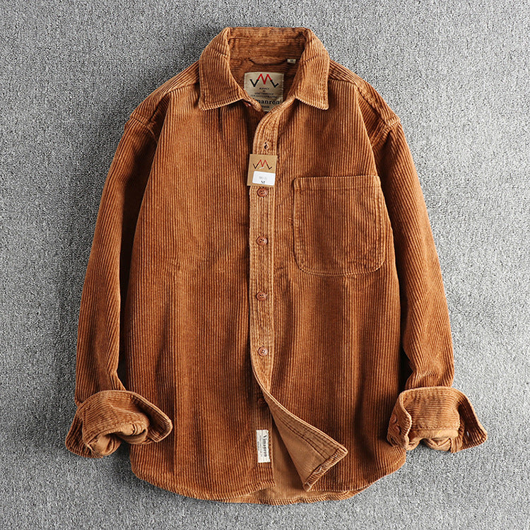 Velvet Washed Overshirt