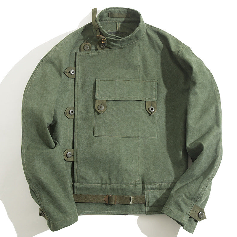 1960s Swedish Military Dispatch Motorcycle Bomber Jacket