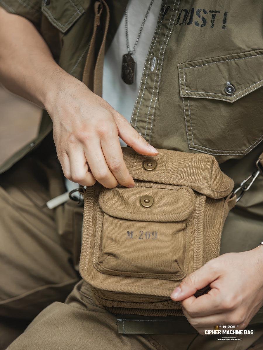 US Army M-209 Cipher Machine Bag